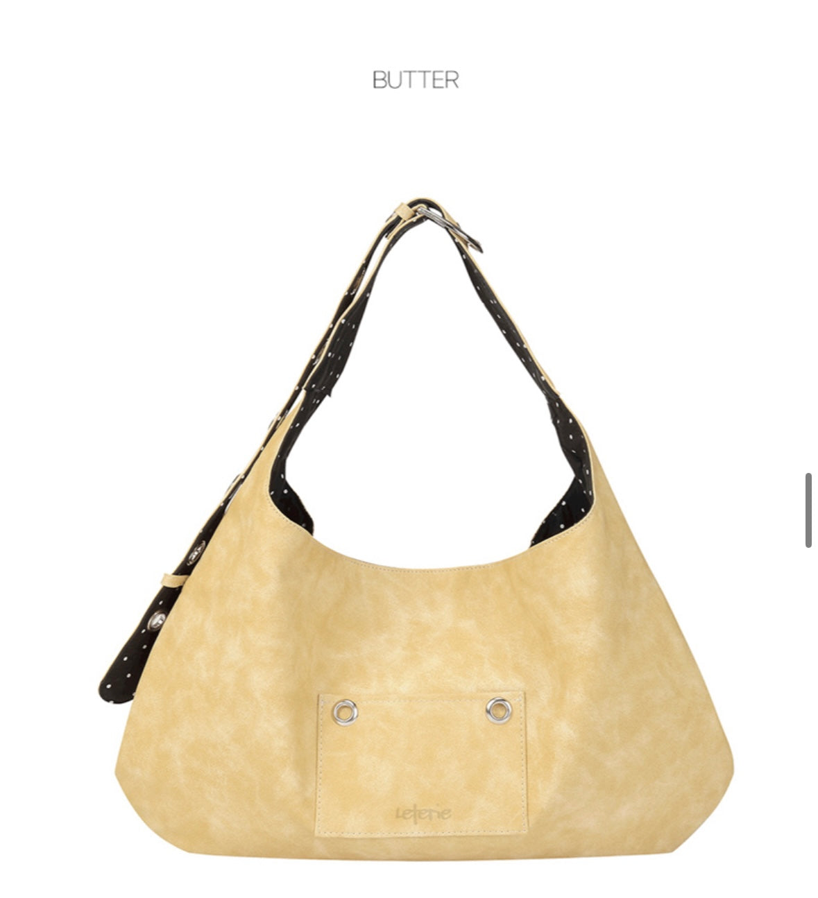 BUCKLE REVERSIBLE SHOULDER BAG（4 colors)