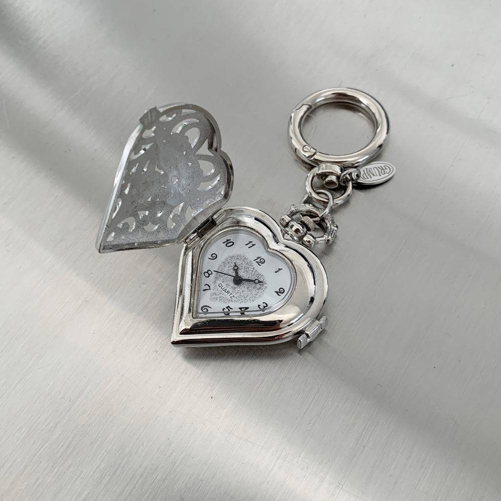 Ethereal Heart Watch Keychain