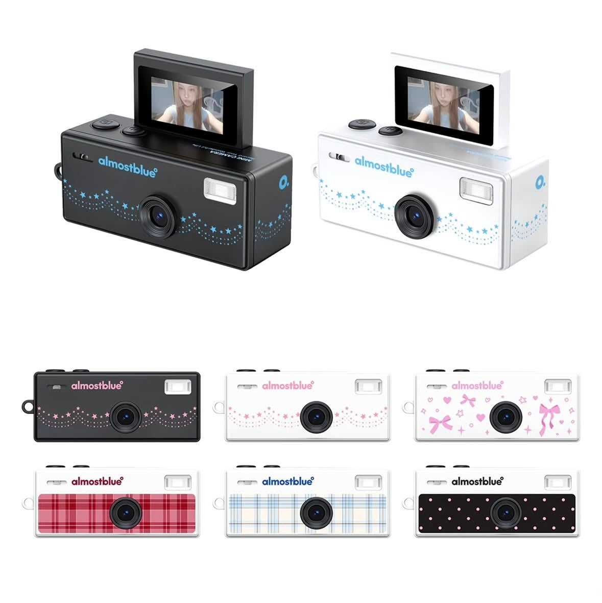 SNOW FLIP DIGITAL CAMERA KEYRING（8款）