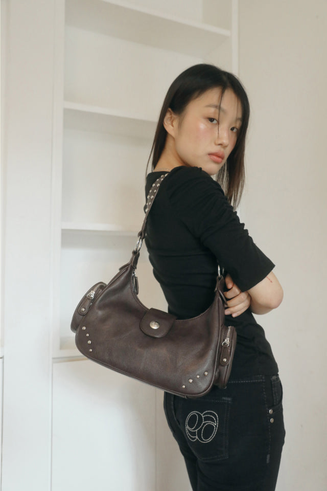 ASON MOTE STUD BAG(3 colors)