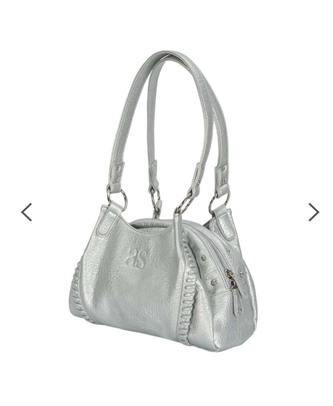 as”on BONITA MINI BAG / SILVER