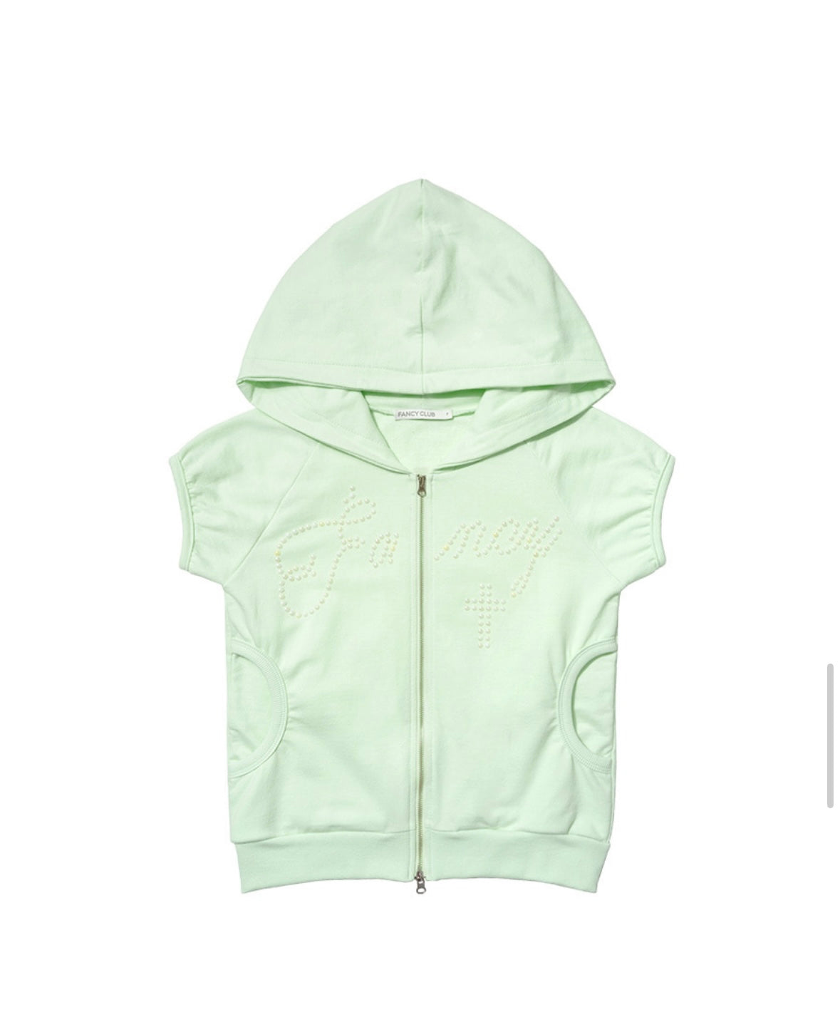 Fancyclub HOTFIX PUFF SLEEVE HOOD ZIP-UP (4 colors)