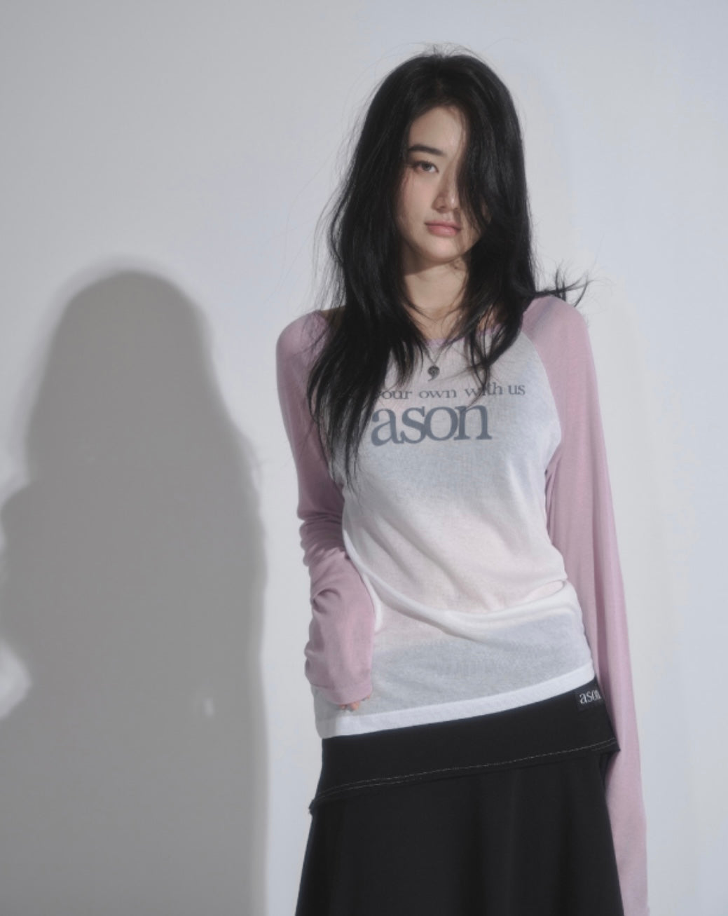 Ason透透薄長袖T