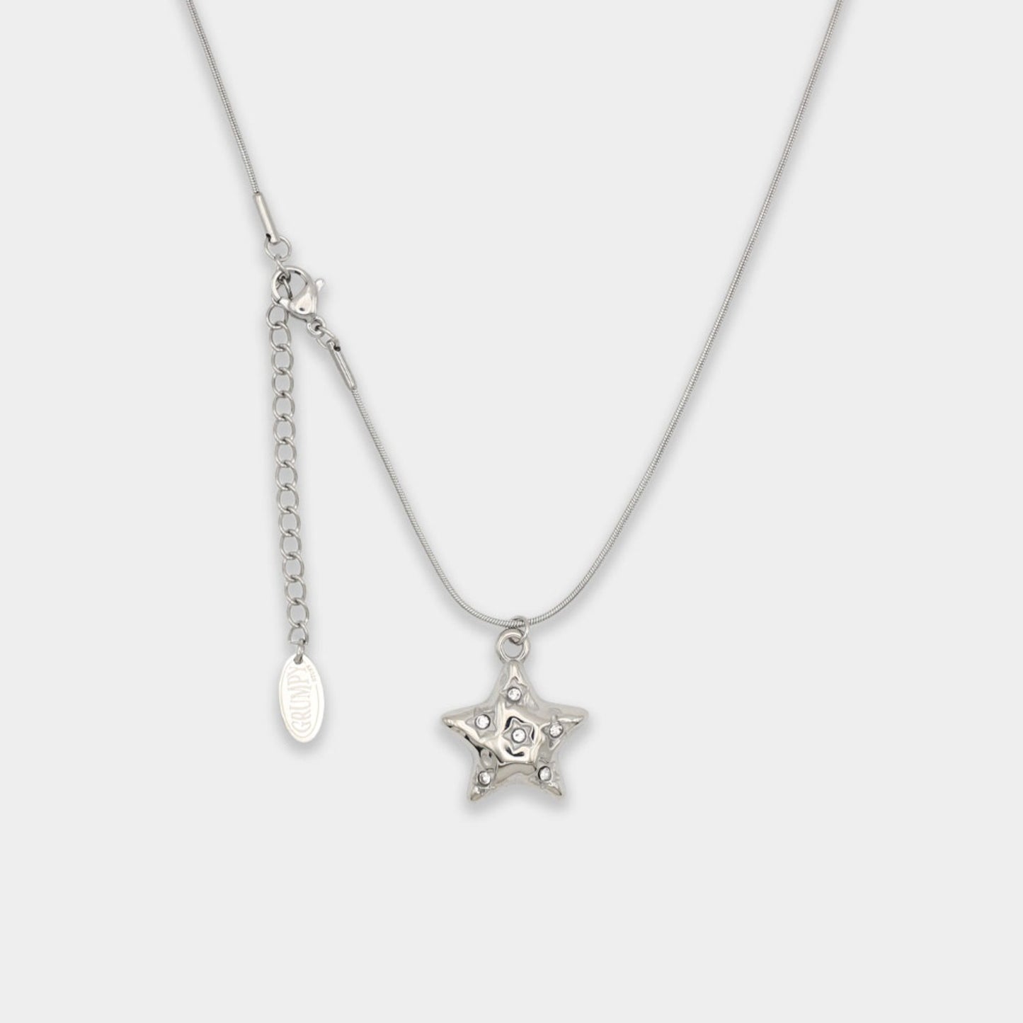 Grumpy Stuff Drizzle Star Necklace