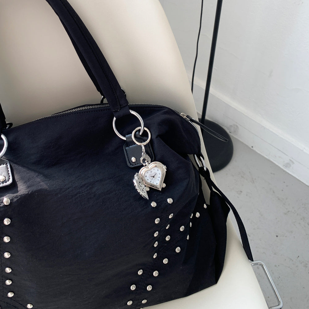 Ethereal Heart Watch Keychain