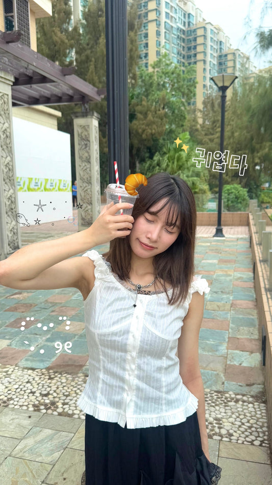 2Way修身蕾絲Top