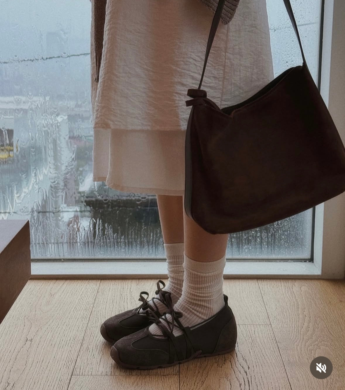 蝴蝶結芭蕾風鞋