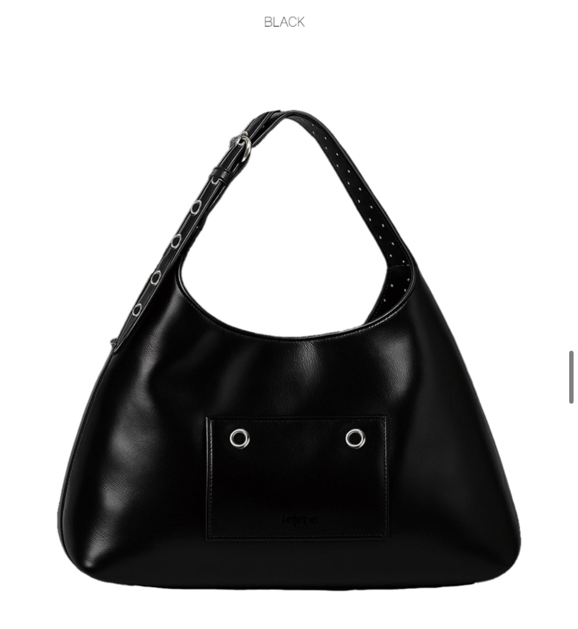 BUCKLE REVERSIBLE SHOULDER BAG（4 colors)