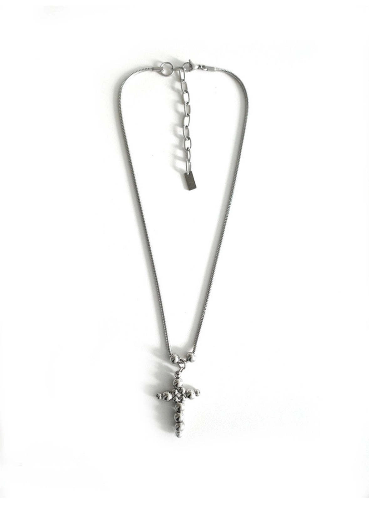 Metalic Cross Necklace (S size)