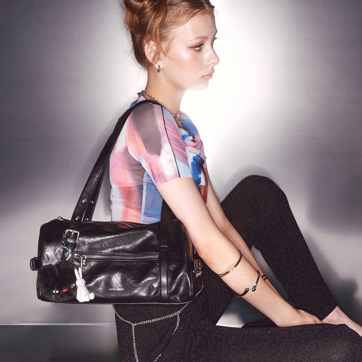 SAMO ONDOH museum bag M baked black