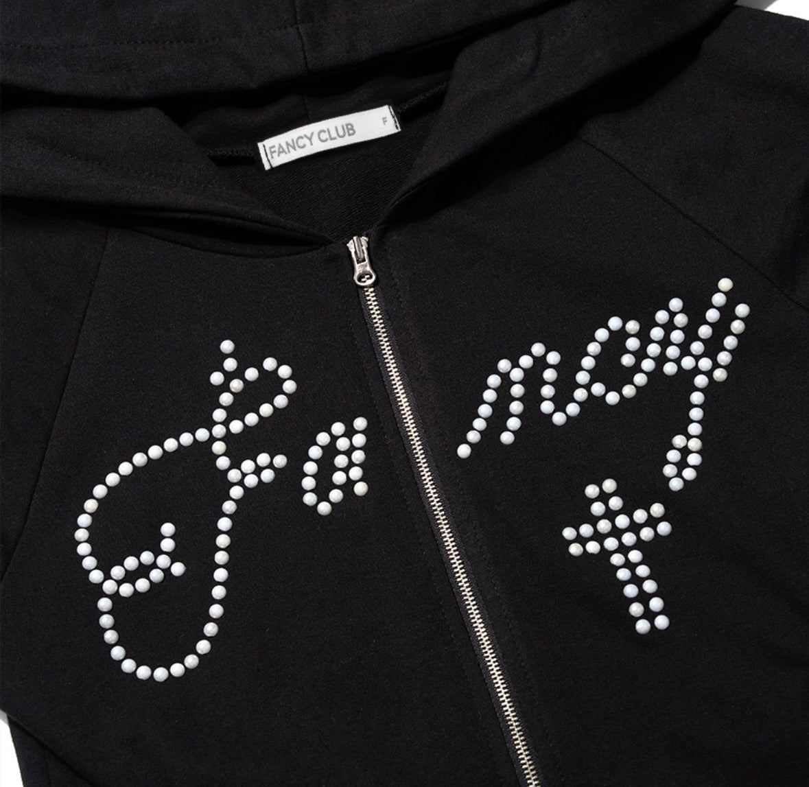 Fancyclub HOTFIX PUFF SLEEVE HOOD ZIP-UP (4 colors)